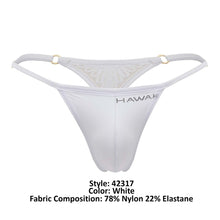 Load image into Gallery viewer, HAWAI 42317 Microfiber Thongs Color White