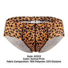 Load image into Gallery viewer, HAWAI 42319 Microfiber Briefs Color Animal Print