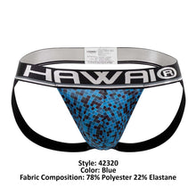 Load image into Gallery viewer, HAWAI 42320 Microfiber Jockstrap Color Blue