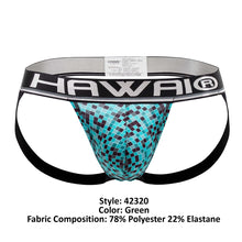 Load image into Gallery viewer, HAWAI 42320 Microfiber Jockstrap Color Green