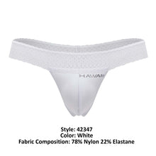 Load image into Gallery viewer, HAWAI 42347 Microfiber Thongs Color White