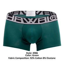 Load image into Gallery viewer, HAWAI 4986 Solid Athletic Trunks Color Green