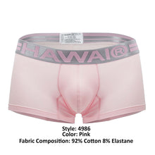 Load image into Gallery viewer, HAWAI 4986 Cotton Trunks Color Pink