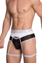 Load image into Gallery viewer, Hidden 953 Garterbelt Briefs Color White