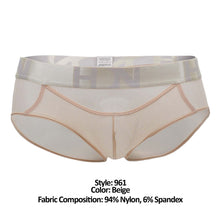 Load image into Gallery viewer, Hidden 961 Mesh Mini Trunks Color Beige