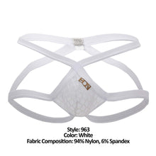 Load image into Gallery viewer, Hidden 963 Mesh Jockstrap Color White