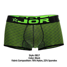 Load image into Gallery viewer, JOR 0817 Neon Boxer Briefs Color Black