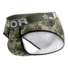 Load image into Gallery viewer, JOR 1218 Army Briefs Color Green