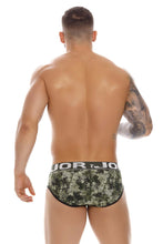 Load image into Gallery viewer, JOR 1218 Army Briefs Color Green