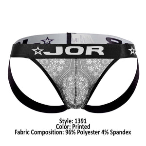 JOR 1391 Night Jockstrap Color Printed