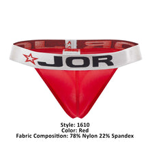 Load image into Gallery viewer, JOR 1610 JOR Thongs Color Red