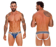 Load image into Gallery viewer, JOR 1614 Varsity Jockstrap Color Blue