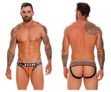 Load image into Gallery viewer, JOR 1614 Varsity Jockstrap Color Ochre