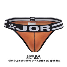 Load image into Gallery viewer, JOR 1615 Varsity Thongs Color Ochre