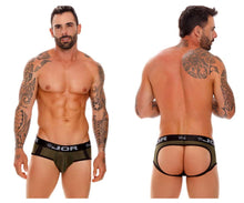 Load image into Gallery viewer, JOR 1636 Electro Jockstrap Color Green