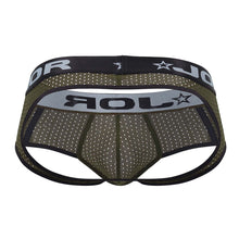 Load image into Gallery viewer, JOR 1636 Electro Jockstrap Color Green