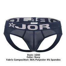 Load image into Gallery viewer, JOR 1640 Galo Jockstrap Color Navy