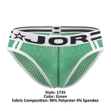 Load image into Gallery viewer, JOR 1735 Speed Briefs Color Green