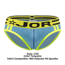 Load image into Gallery viewer, JOR 1735 Speed Briefs Color Turquoise