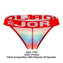 Load image into Gallery viewer, JOR 1755 Party Thongs Color Printed