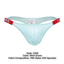 Load image into Gallery viewer, JOR 1936 Dante Thongs Color Mint Green