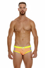 Load image into Gallery viewer, JOR 1999 Canarias Swim Briefs Color Orange