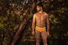 Load image into Gallery viewer, JOR 1999 Canarias Swim Briefs Color Orange