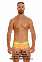 Load image into Gallery viewer, JOR 1999 Canarias Swim Briefs Color Orange