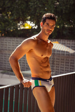 Load image into Gallery viewer, JOR 1999 Canarias Swim Briefs Color White