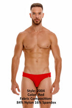 Load image into Gallery viewer, JOR 2004 Capri Swim Briefs Color Red