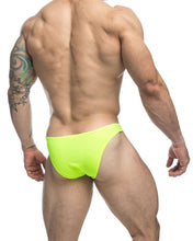 Load image into Gallery viewer, JUSTIN+SIMON XSJ01 Classic Bikini Color Neon Green