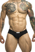 Load image into Gallery viewer, JUSTIN+SIMON XSJ22 Cheek Briefs Color Black