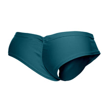 Load image into Gallery viewer, JUSTIN+SIMON XSJ22 Cheek Briefs Color Opal Green