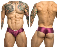 Load image into Gallery viewer, JUSTIN+SIMON XSJ22 Cheek Briefs Color Wine