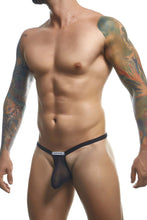 Load image into Gallery viewer, JUSTIN+SIMON XSJBU02 Bulge Thongs Color Black Mesh