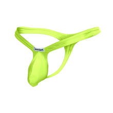 Load image into Gallery viewer, JUSTIN+SIMON XSJBU02 Bulge Thongs Color Neon Green