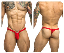 Load image into Gallery viewer, JUSTIN+SIMON XSJBU02 Bulge Thongs Color Red