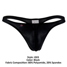 Load image into Gallery viewer, Joe Snyder JS03 Thong Color Black