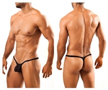 Load image into Gallery viewer, Joe Snyder JSBUL02 Bulge Tanga Color Black Mesh