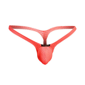 Joe Snyder JSBUL02 Holes Bulge Tanga Color Holes Coral