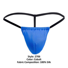 Load image into Gallery viewer, Magic Silk 2706 Silk G-String Color Cobalt