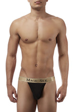 Load image into Gallery viewer, Magic Silk 4586 Silk Knit Micro Thong Color Black