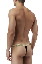 Load image into Gallery viewer, Magic Silk 4586 Silk Knit Micro Thong Color Black