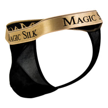 Load image into Gallery viewer, Magic Silk 4586 Silk Knit Micro Thong Color Black