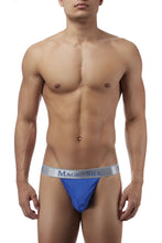 Load image into Gallery viewer, Magic Silk 4586 Silk Knit Micro Thong Color Cobalt