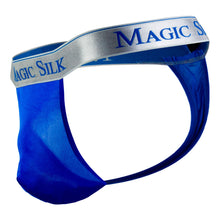 Load image into Gallery viewer, Magic Silk 4586 Silk Knit Micro Thong Color Cobalt