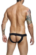 Load image into Gallery viewer, MaleBasics DMBL01 DNGEON Cockring Jockstrap Color Black