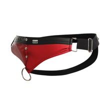 Load image into Gallery viewer, MaleBasics DMBL01 DNGEON Cockring Jockstrap Color Red