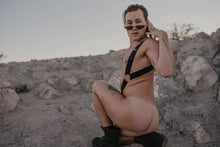 Load image into Gallery viewer, MaleBasics DMBL05 DNGEON Crossback Harness Color Black