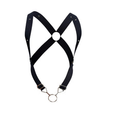 Load image into Gallery viewer, MaleBasics DMBL05 DNGEON Crossback Harness Color Black